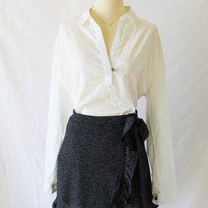 100% Cotton White Blouse (NWT)